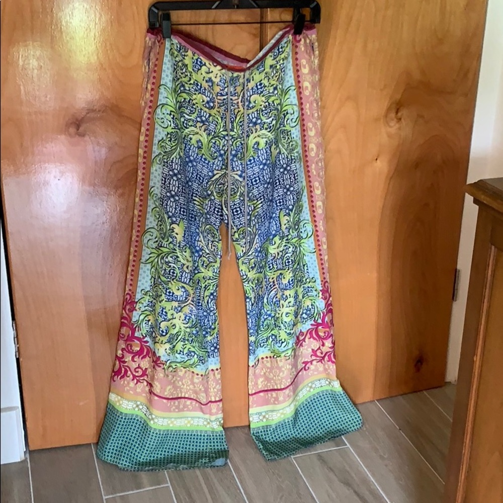 Clover Canyon Silk Printed Pants